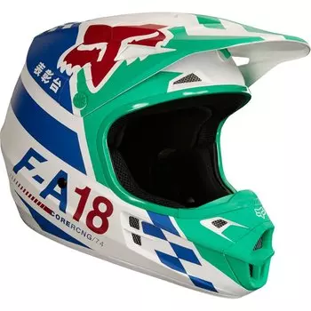 Велошлем Fox V1 Sayak Helmet, Green