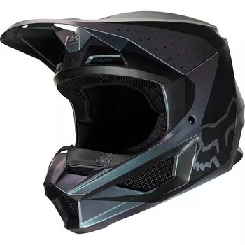 Велошлем Fox V1 Weld SE Helmet, Black Iridium