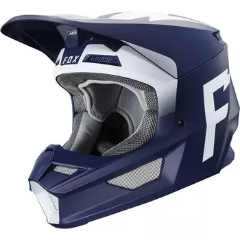 Велошлем Fox V1 Werd Helmet, Navy, 2020
