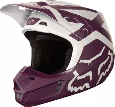 Велошлем Fox V2 Preme Helmet, Purple