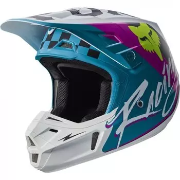 Велошлем Fox V2 Rohr Helmet, Teal