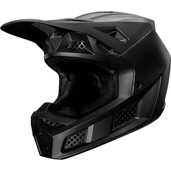 Велошлем Fox V3 Solids Helmet, Matt Black, 2020