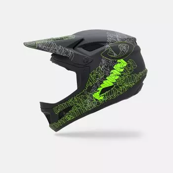 Велошлем Giro CIPHER matte black/highlight yellow