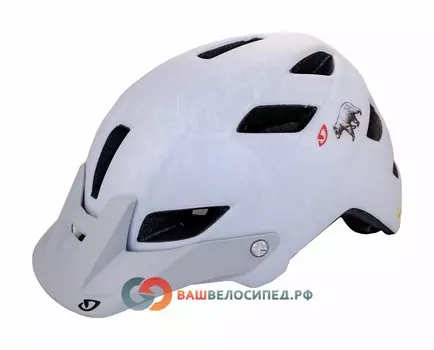 Велошлем Giro FEATURE MIPS, матовый белый