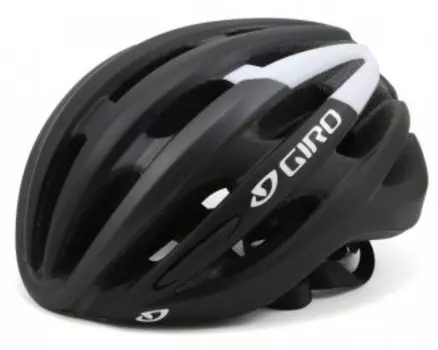 Велошлем Giro FORAY, матовый черный с белым