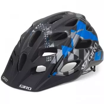 Велошлем Giro HEX matte black/blue forrest floor