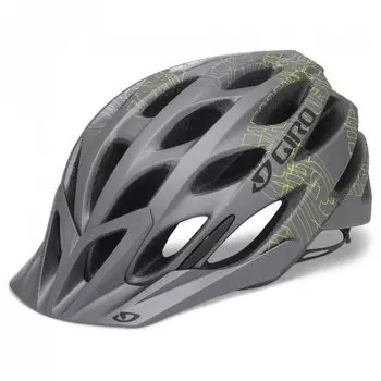 Велошлем Giro PHASE MTB matte titanium/yellow blockade