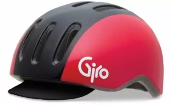 Велошлем Giro REVERB black/red retro