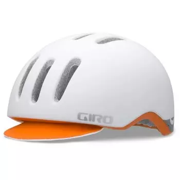 Велошлем Giro REVERB white/orange retro