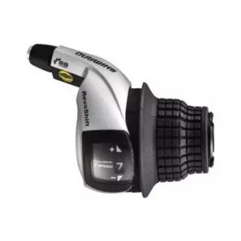 Шифтер велосипедный SHIMANO SL-RS45-7R TOURNEY REVO SHIFT, правый, 7 скоростей, трос 2600мм, ASLRS45R7D