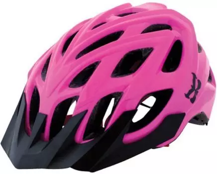 Велошлем KALI Chakra Helmet, черно-розовый
