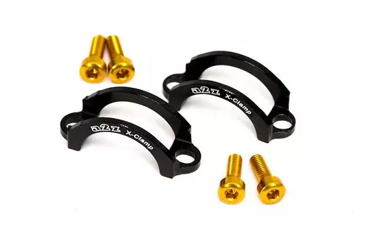 Хомут A2Z, для тормозов Hayes 9, M4 болт, алюминий, черный, LC-L4-1