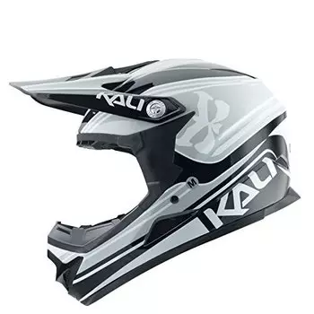 Велошлем KALI Naka Youth Slash, серо-черный