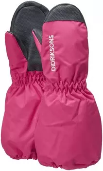 Варежки утепленные Didriksons SHELL KIDS GLOVE, фуксия, 502484