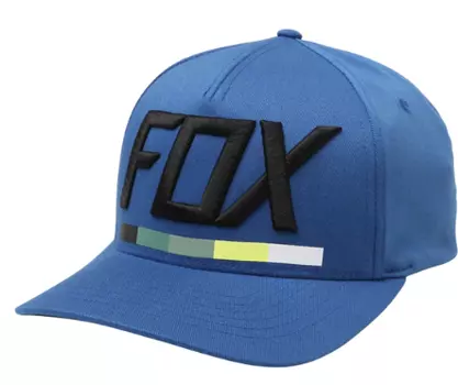 Бейсболка Fox Draftr Flexfit Hat, синий 2018