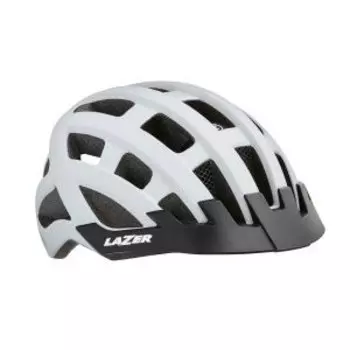 Велошлем Lazer Compact dlx Mips, матовый белый, 2020