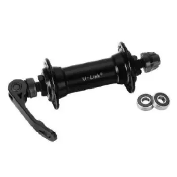 Втулка велосипедная U-Link, передняя, 36H, на эксцентрике, чёрный, GB 13F QS black36H