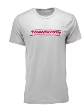 Велофутболка TBC Transition Logo, Silver &amp; Red