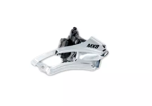 Передний переключатель Sensah MX8-A, 3x8 ск., 34,9/31,8 мм, чёрный, для Sensah/Shimano/Sram, FD-00-3800-M8A-L3