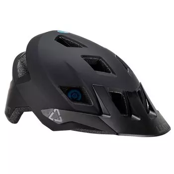 Велошлем Leatt MTB All Mountain 1.0 Helmet, Stealth, 2025, 1023015852 (Размер: L, Цвет: Stealth)