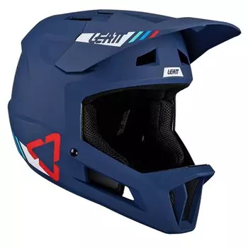 Велошлем Leatt MTB Gravity 1.0 Helmet, Blue, 2024, 1024120222 (Размер: XL, Цвет: Blue)