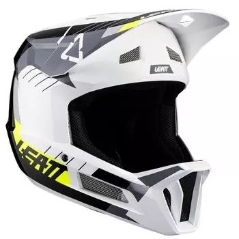 Велошлем Leatt MTB Gravity 2.0 Helmet, White/Black, 2025, 1024120203 (Размер: M, Цвет: White/Black)