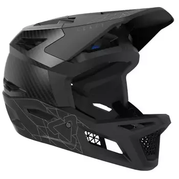Велошлем Leatt MTB Gravity 6.0 Carbon Helmet, Stealth, 2025, 1023013553