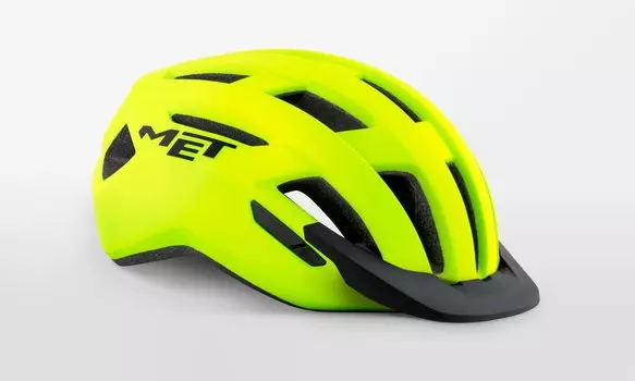 Велошлем Met Allroad Fluo Yellow 2020 (Размер: L (58-61 см) )