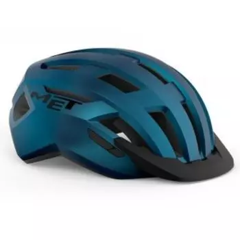 Велошлем Met Allroad, Metallic Blue, 2024, 3HM123CE00MBL3