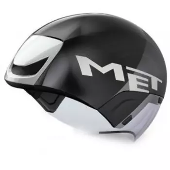 Велошлем Met Codatronca, Black/Silver, 2024, 3HM119CE00MNO1