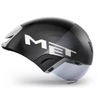 Велошлем Met Codatronca, Black/Silver, 2025, 3HM119CE00MNO1