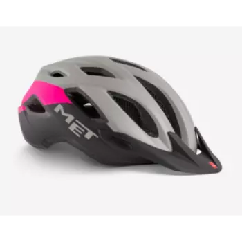 Велошлем Met Crossover Grey/Pink