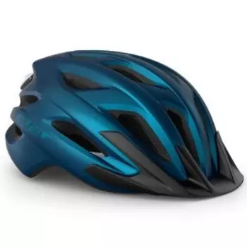 Велошлем Met Crossover MIPS, Metallic Blue, 2024, 3HM151CE00UNBL1
