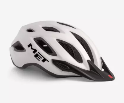 Велошлем Met Crossover White (Размер: M (52-59 см))