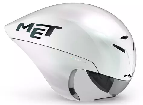 Велошлем Met Drone Wide Body White Iridescent, 2025, 3HM100CE00LBI3 (Размер: M (54-58см))