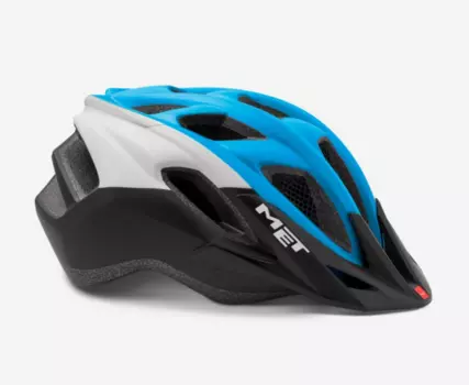 Велошлем Met Funandgo Cyan/Black/White