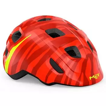 Велошлем Met Hooray, детский, Red Zebra, 2023, 3HM144CE00SRZ1 (Цвет Red Zebra, размер S)