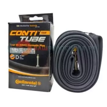 Камера велосипедная Continental Tour 26" Hermetic Plus, 37-559 / 47-597, D40, данлоп, 0182261