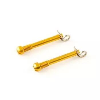 Болт A2Z, для Formula ORO, 27 мм, алюминий, 2 штуки, B-320