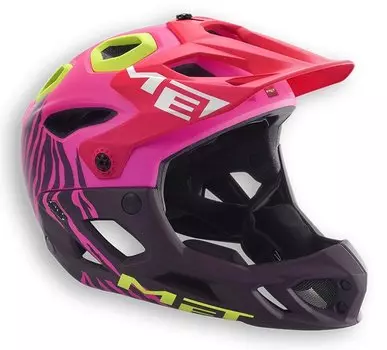 Велошлем MET Parachute, матовый розовый