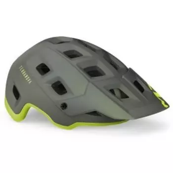 Велошлем Met Terranova, Grey/Lime, 2023, 3HM121CE00MGR2