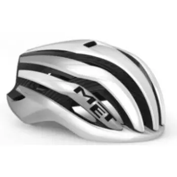 Велошлем Met Trenta 3k Carbon Metallic White/Silver, 2025, 3HM146CE00LBI2