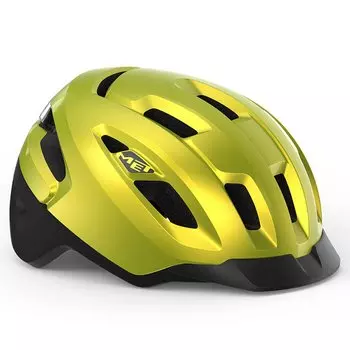 Велошлем Met Urbex MIPS, Metallic Lime Yellow, 2024, 3HM140CE00LGI1 (Размер: M, Цвет: Metallic Lime Yellow)