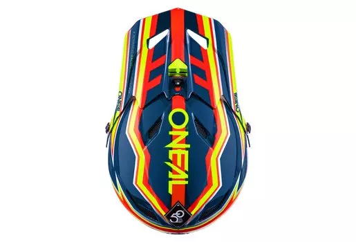 Велошлем O'Neal FURY RAPID, blue/neon yellow