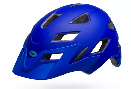 Велошлем подростковый Bell 17 SIDETRACK, матовый синий