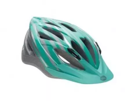 Велошлем подростковый Bell SHASTA, зеленый с серым