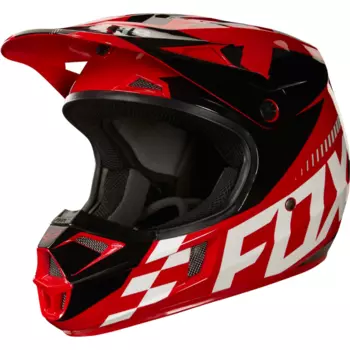 Велошлем подростковый Fox V1 Sayak Youth Helmet, Red