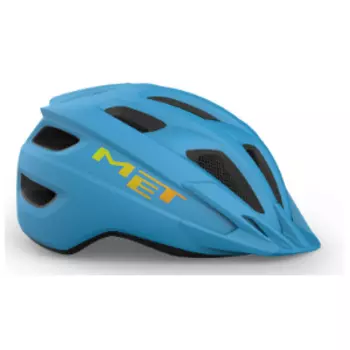 Велошлем подростковый Met Crackerjack Cyan, OS, 2025, 3HM147CE00UNCI1