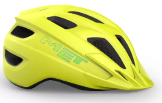 Велошлем подростковый Met Crackerjack Lime, OS, 2025, 3HM147CE00UNGI1