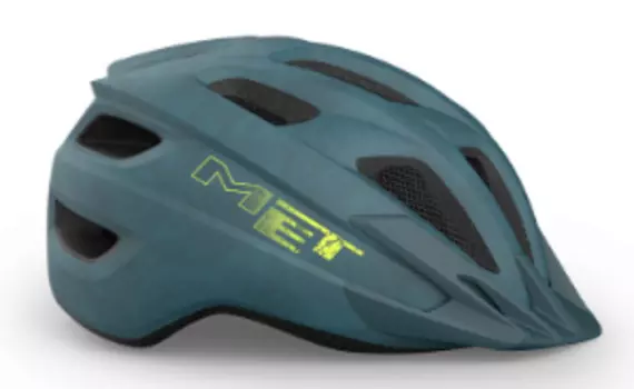 Велошлем подростковый Met Crackerjack MIPS Petrol, OS, 2025, 3HM148CE00UNBL1